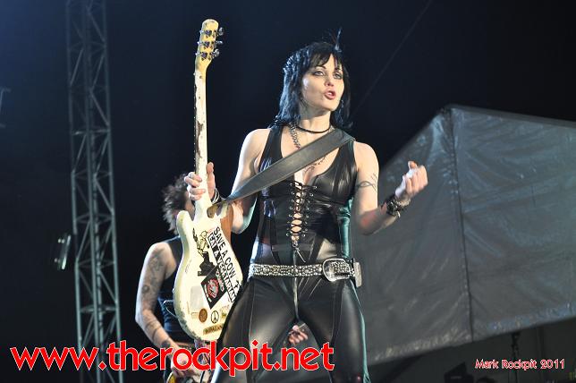 53 years old Joan Jett in 2011.