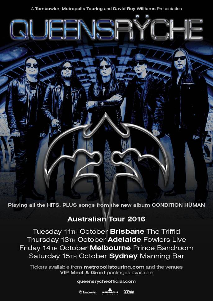 LIVE REVIEW Queensryche October 13th 2016 The Rockpit