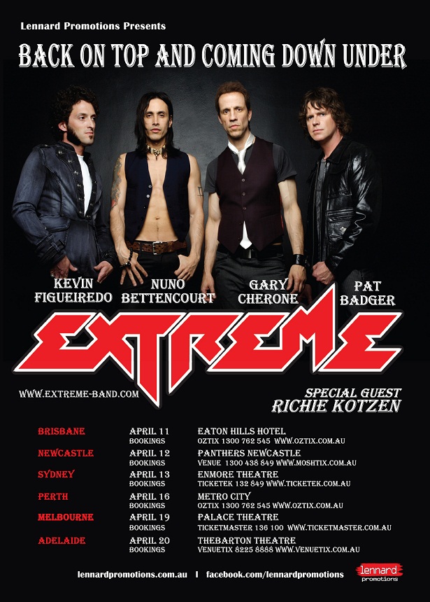 LOCAL LIVE ROCK SHOWS PERTH WESTERN AUSTRALIA 2013