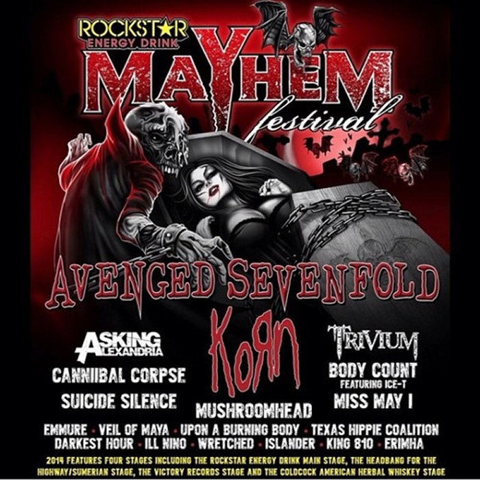 Rockstar Energy Mayhem Festival 2014