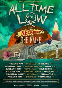 All Time Low Australian Tour