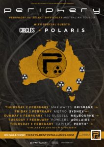 Periphery Australian tour 2017
