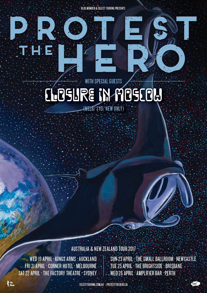 Protest The Hero Announce 2017 Australian And New Zealand Tour The