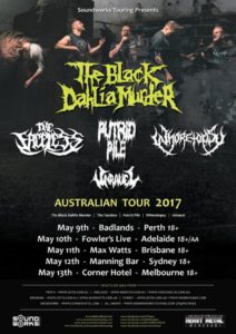 The Black Dahlia Murder Australia tour 2017