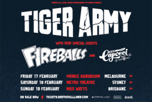 Tiger Army Australian tour