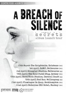 A Breach Of Silence Australian tour 2017