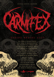 Carnifex European tour 2017