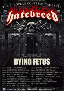 Hatebreed European Tour