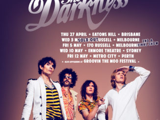 The Darkness Australian tour 2017