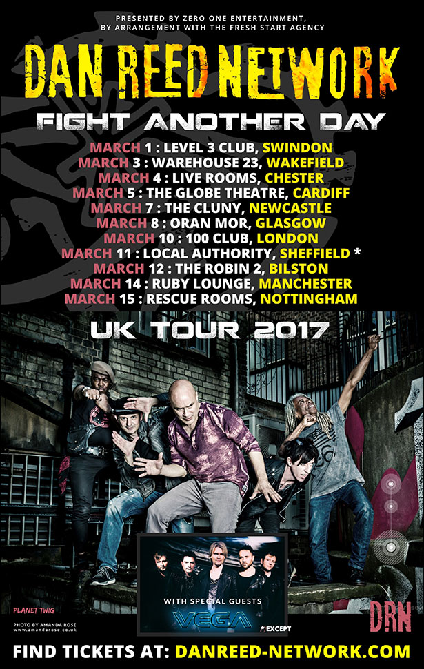 Dan Reed Network London Borderline show sold out The Rockpit