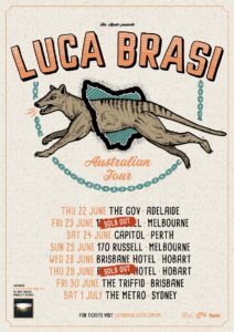 Luca Brasi Australian tour 2017