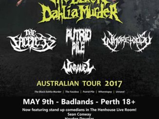 Black Dahlia Murder Perth show