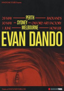 Evan Dando tour