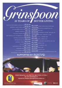 Grinspoon Australian tour 2017