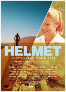 Helmet Australian tour 2017