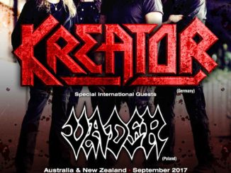 Kreator - Vader - Australian tour 2017