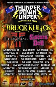 Thunder Down Under Australia tour 2017