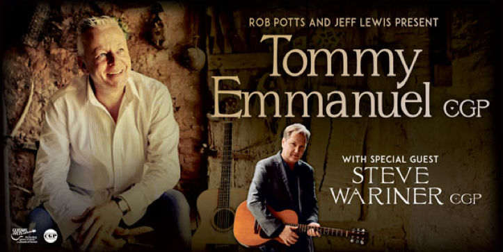 AUSTRALIAN GUITARIST TOMMY EMMANUEL ANNOUNCES SEPTEMBER 2017 TOUR - The Rockpit