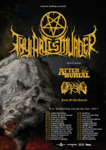 Thy Art Is Murder european tour