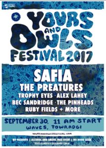 Yours & owls Under 18s festival