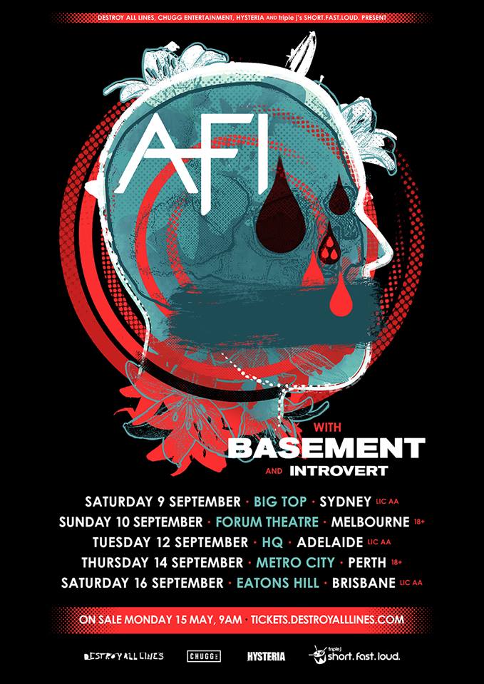 afi past tour dates