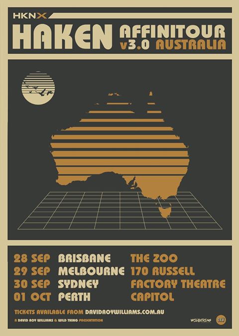 Haken Australian tour 2017