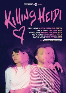 Killing Heidi Australian tour