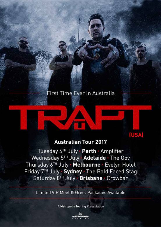 Trapt - Australian tour 2017