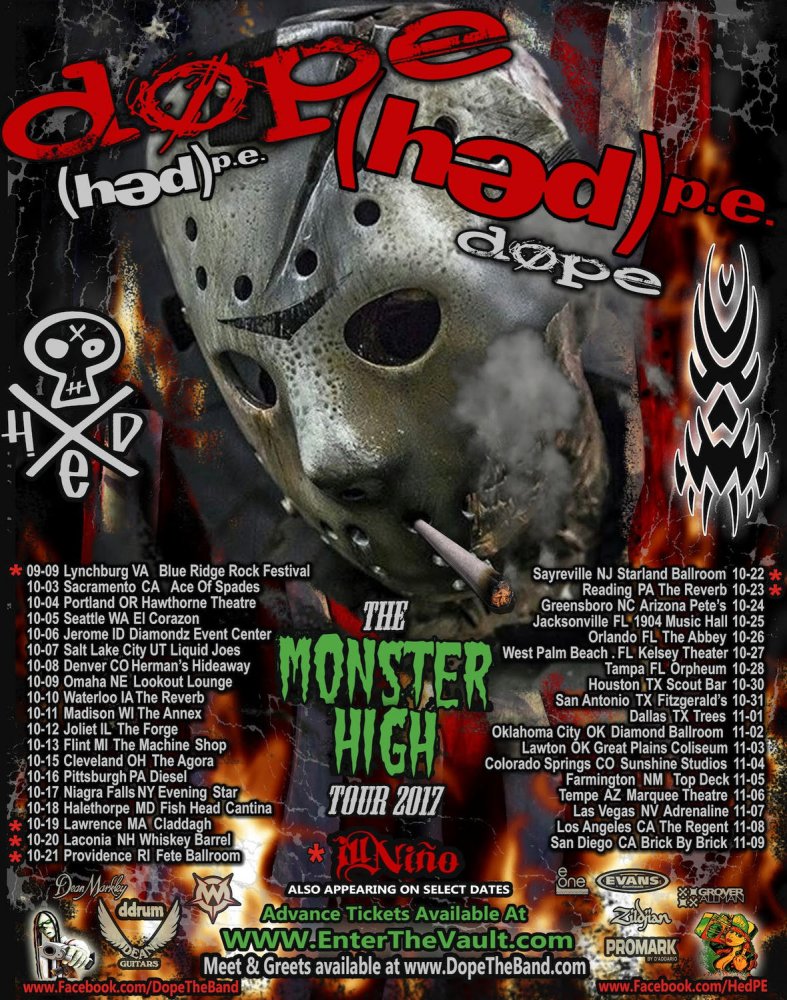 Hope Hed PE tour