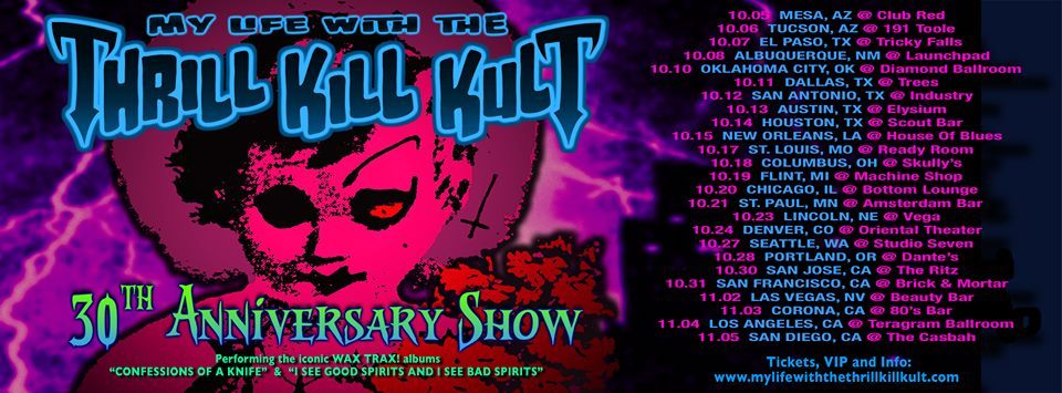 My Life With The Thrill Kill Kult 30th Anniversary Tour 