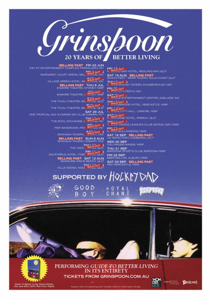 Grinspoon Australia tour