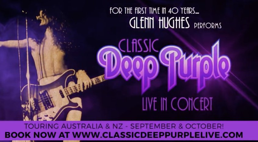Glenn Hughes - Classic deep purple Live