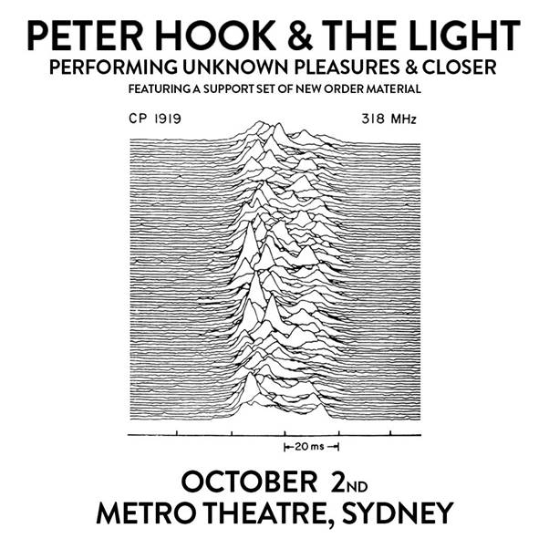Peter Hook - exclusive sydney show