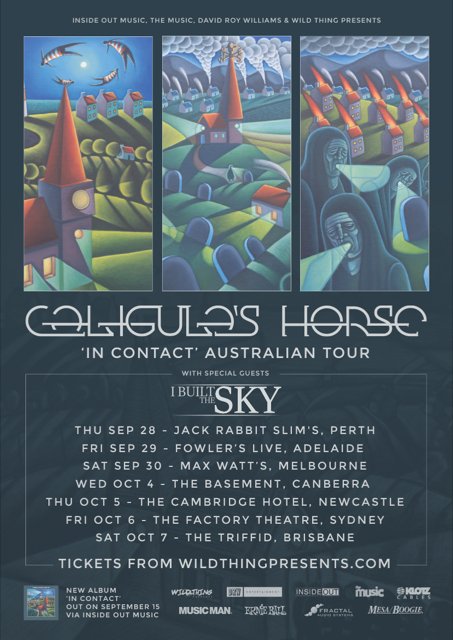 Caligula's Horse Australian tour