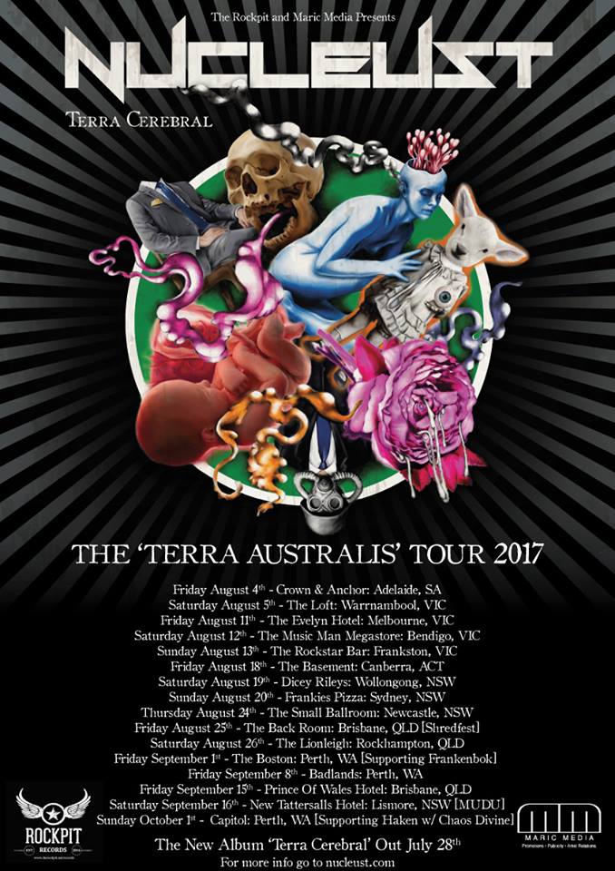 Nucleust - Terra Australis tour 2017