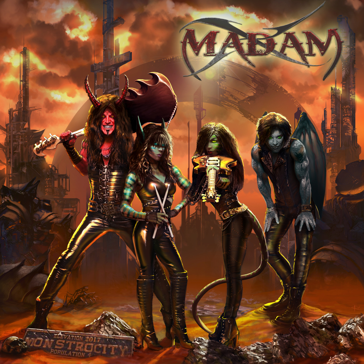 Legendary Detroit Rockers Madam X sign to EMP Label Group and release