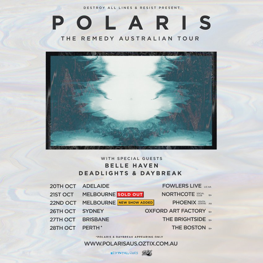 Polaris - The Remedy Australian tour