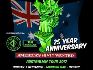 Ugly Kid Joe Australian tour
