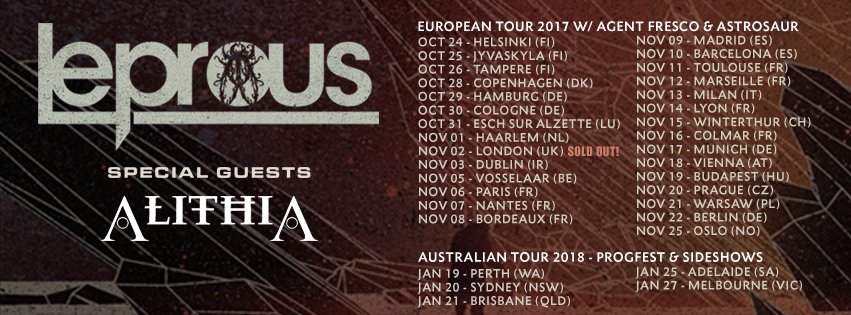 Alithia - Leprous tour