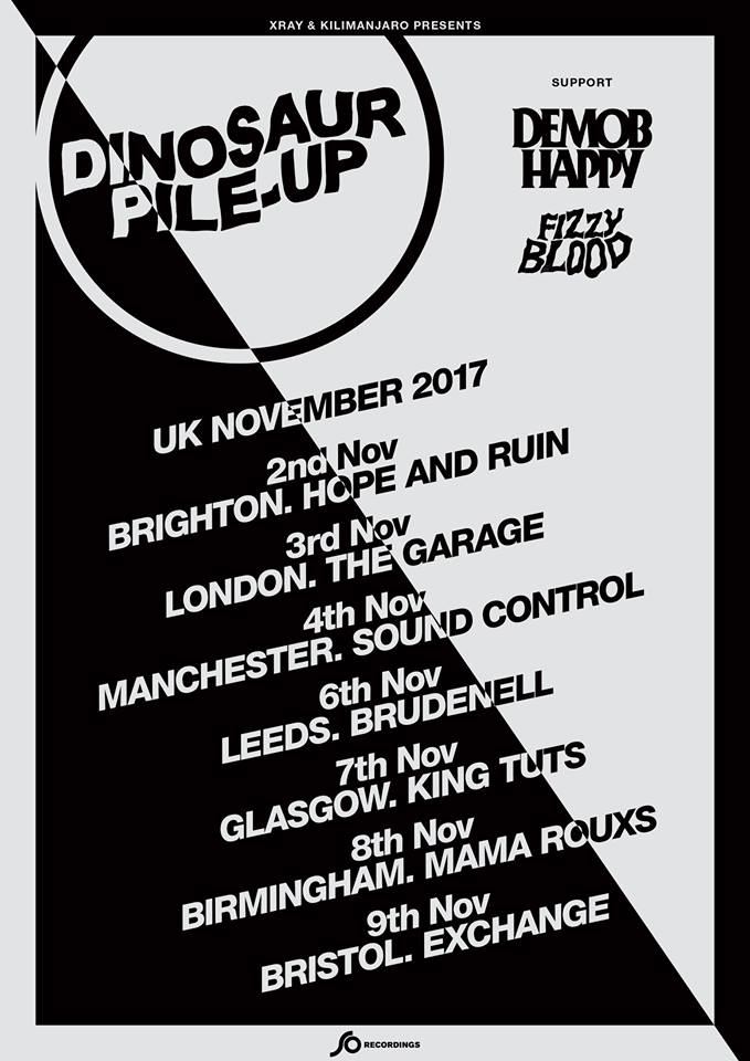 Dinisaur Pile Up - Fizzy Blood tour