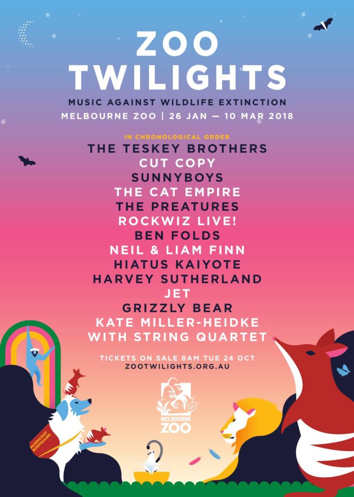 Zoo Twilights At Melbourne Zoo 2018