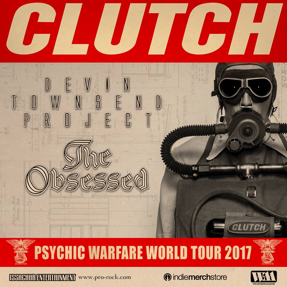 Psychic Warfare tour - Clutch / Devin Townsend Project