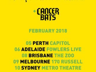 Frank Carter & The Rattlesnakes Australia tour 2018
