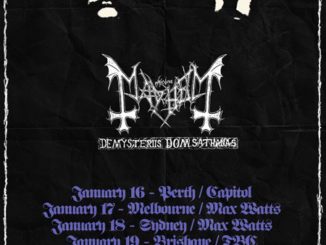 Mayhem Australia tour