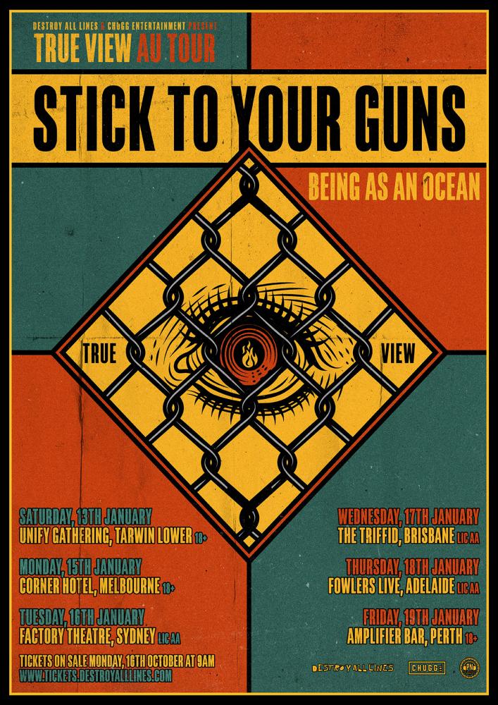 Stick To Your Guns - Being As An Ocean tour