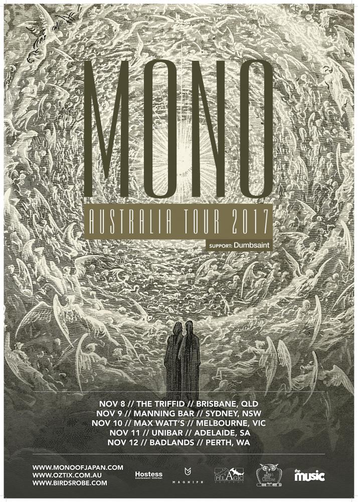 Mono Australian tour 2017