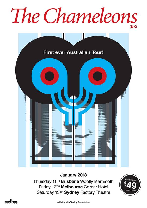The Chameleons Australia tour 2018