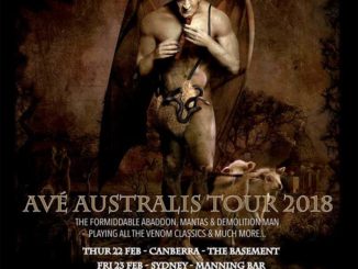 Venom, Inc Australia tour 2018