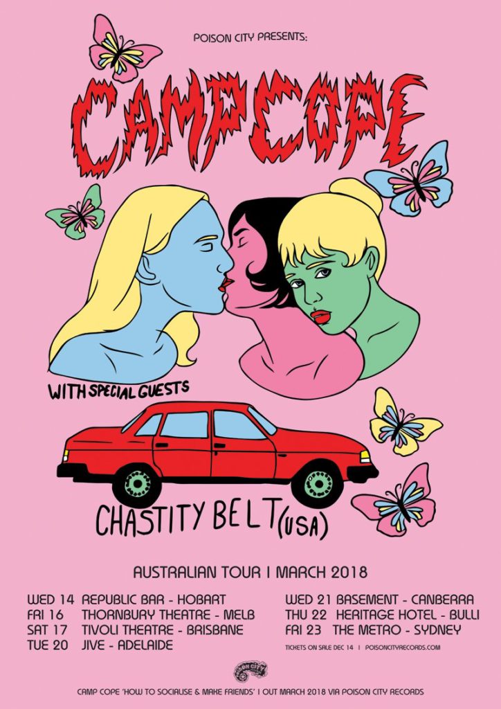 Camp Cope Australia tour