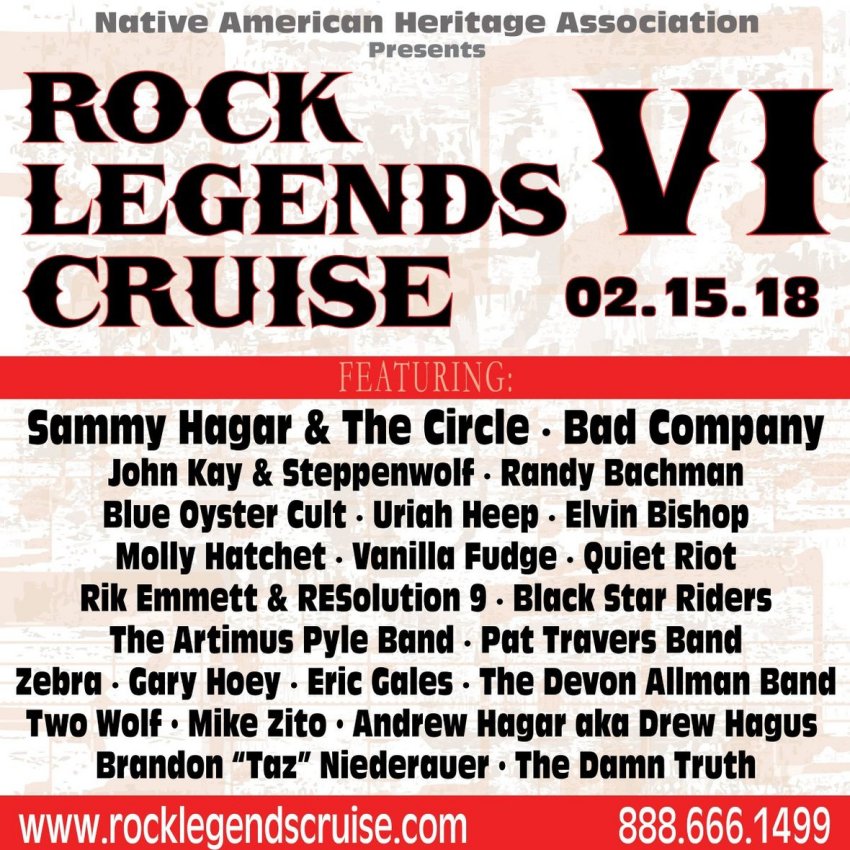 Rock Legends Cruise VI